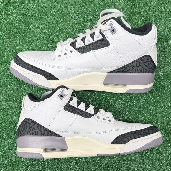 Air Jordan 3 Retro Cement Grey. Men’s size 9.5. Like new condition with OG Box - Picture 3 of 9